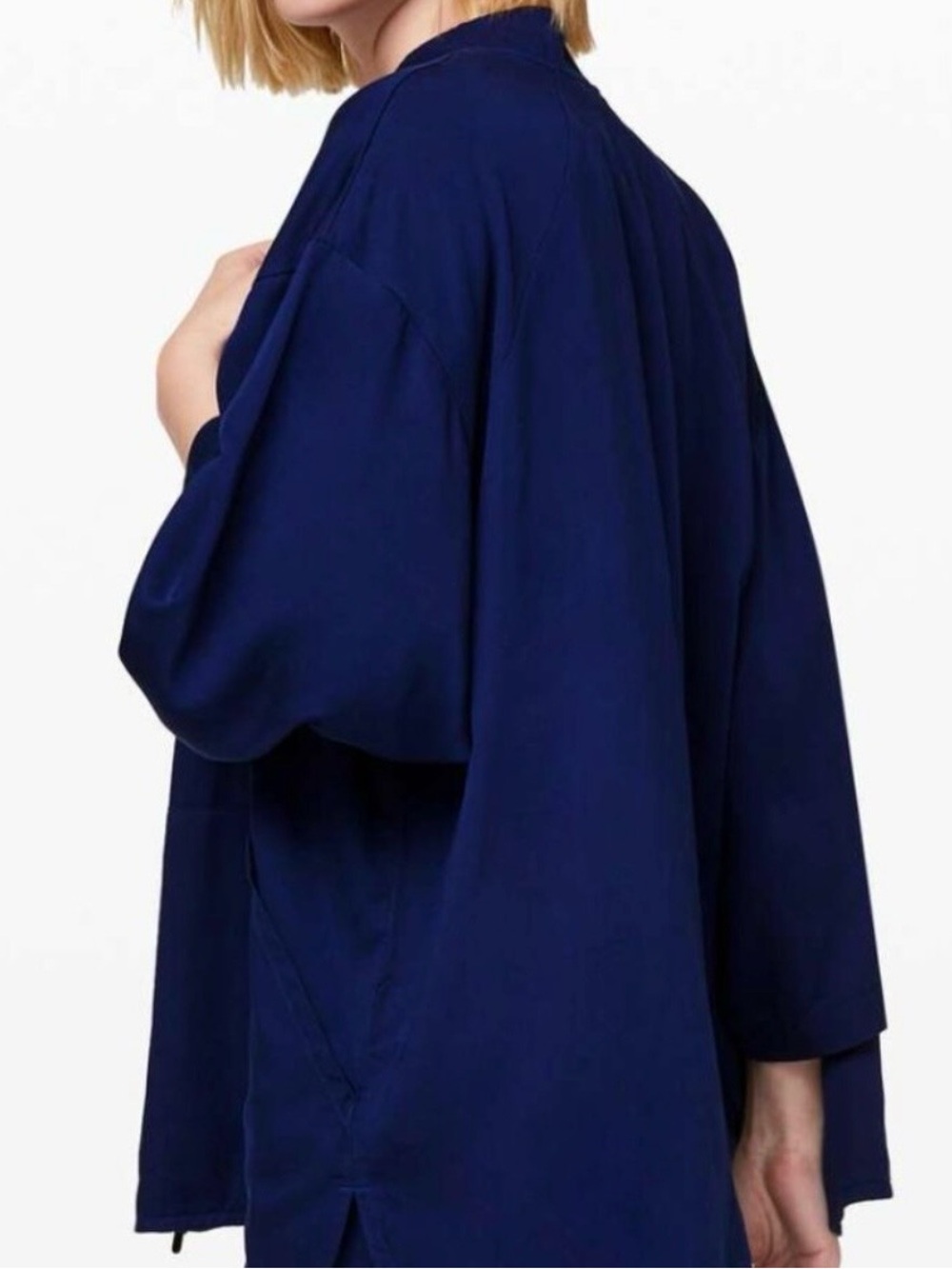 Lululemon Sendal Jacket *lululemon lab Velvety Blue size 6